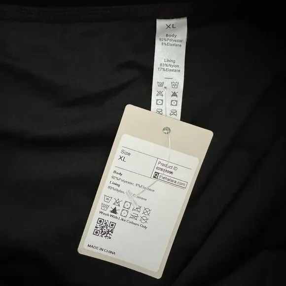 Halara NWT Midi Skirt XL Drawstring Waist Mesh 2-in-1 Flowy - Picture 6 of 12